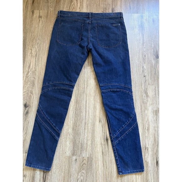 Rachel Comey x Target High Rise Crop Jeans Size 6 Blue Tie Dye Marbled Denim - Picture 4 of 14